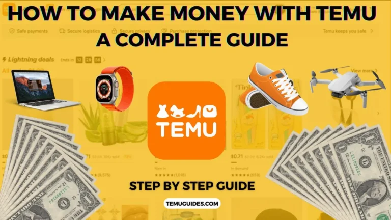 How to make money with Temu